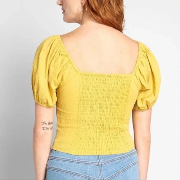 Prairie Much So Puff Sleeve Top - Picture 2 of 10